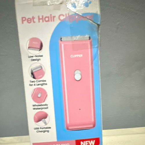 Pet grooming clipper pink - pet, ipx7