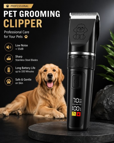 Cordless dog clippers kit - cordless,